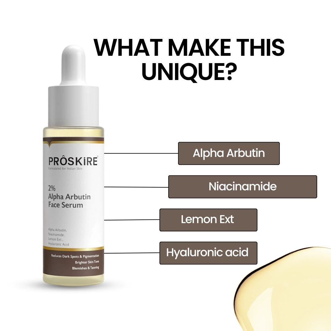 2% Alpha Arbutin Serum Targets Pigmentation & Uneven Tone