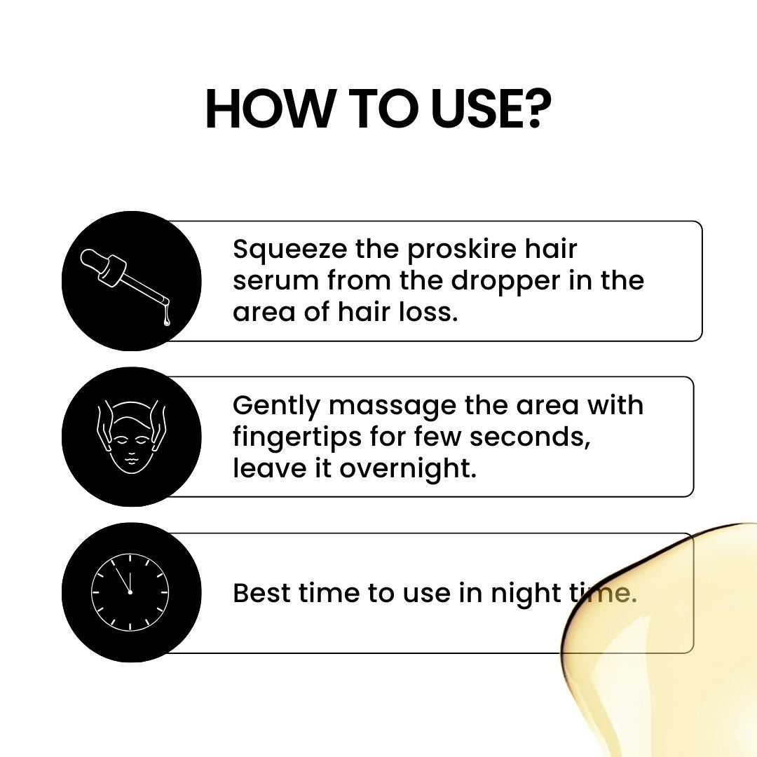 Intense Hair Growth Serum for Hair Fall Control Boost Density