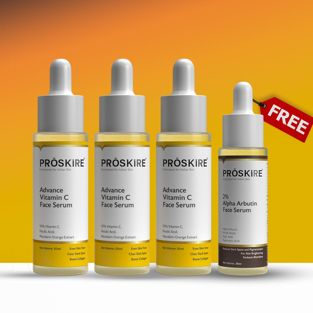 Vitamin C Serum Pack of 3 Brightening & Anti-Aging + Alpha Serum