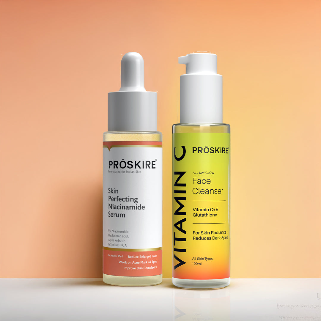 Niacinamide Glow Boost Combo Niacinamide Serum + Face Cleanser