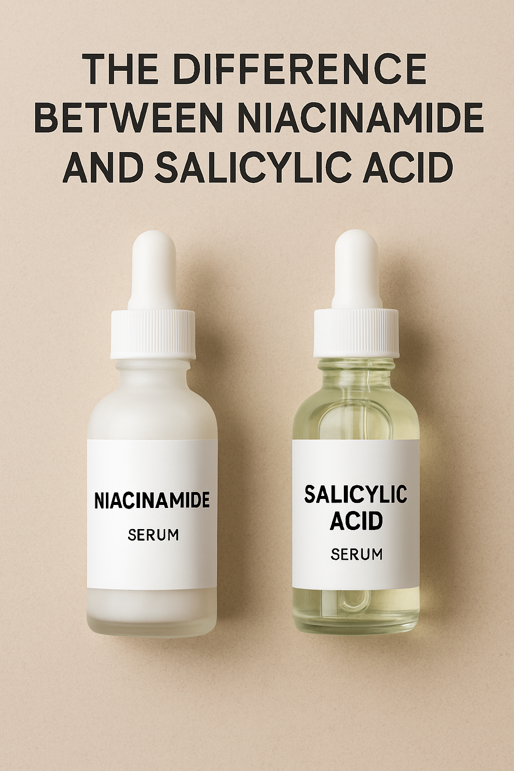The Difference Between Niacinamide And Salicylic Acid: Which One Is Better