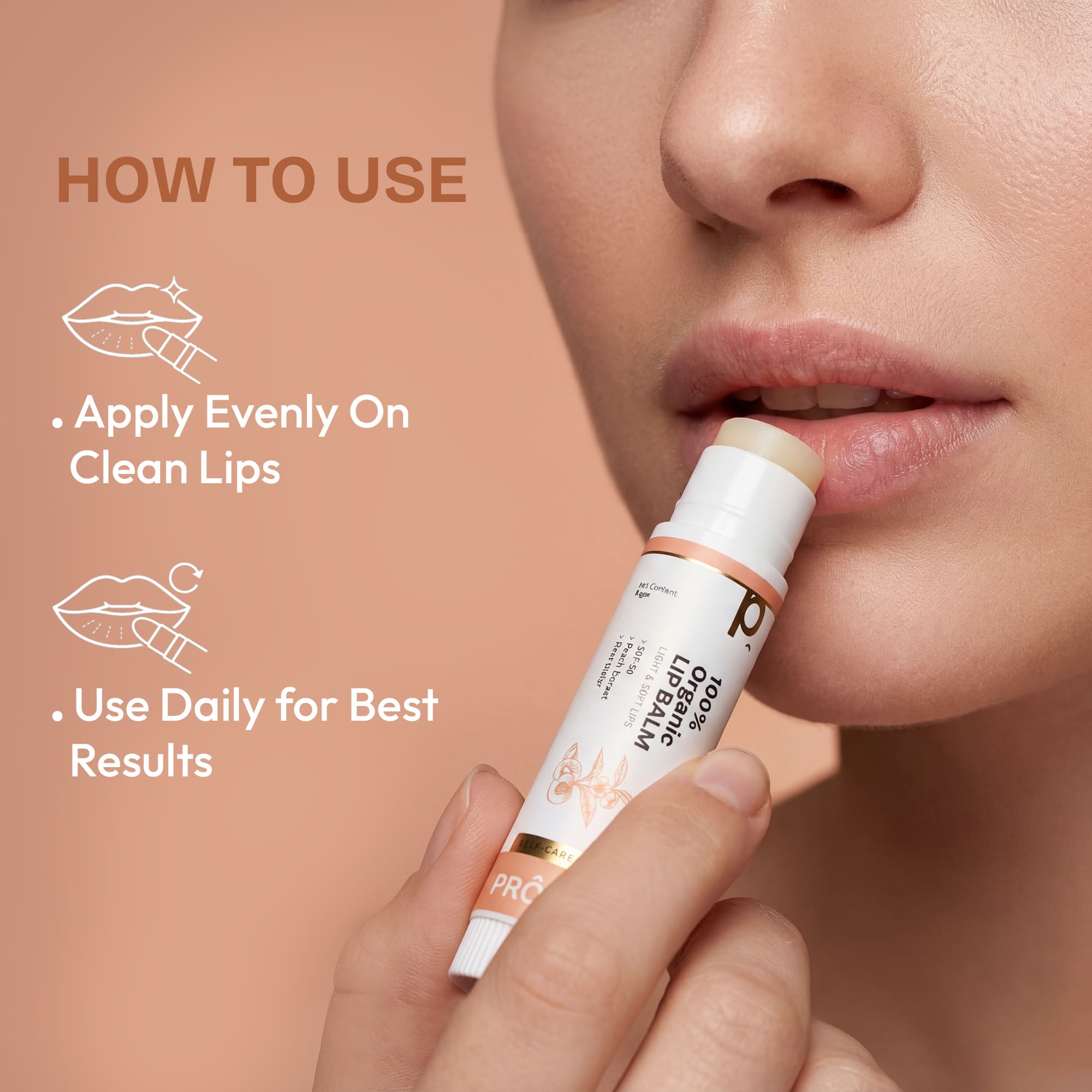 100% Organic Lip Balm