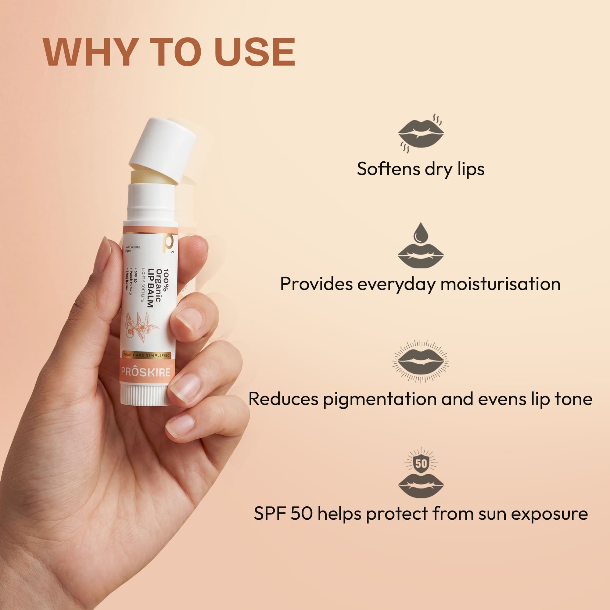 100% Organic Lip Balm