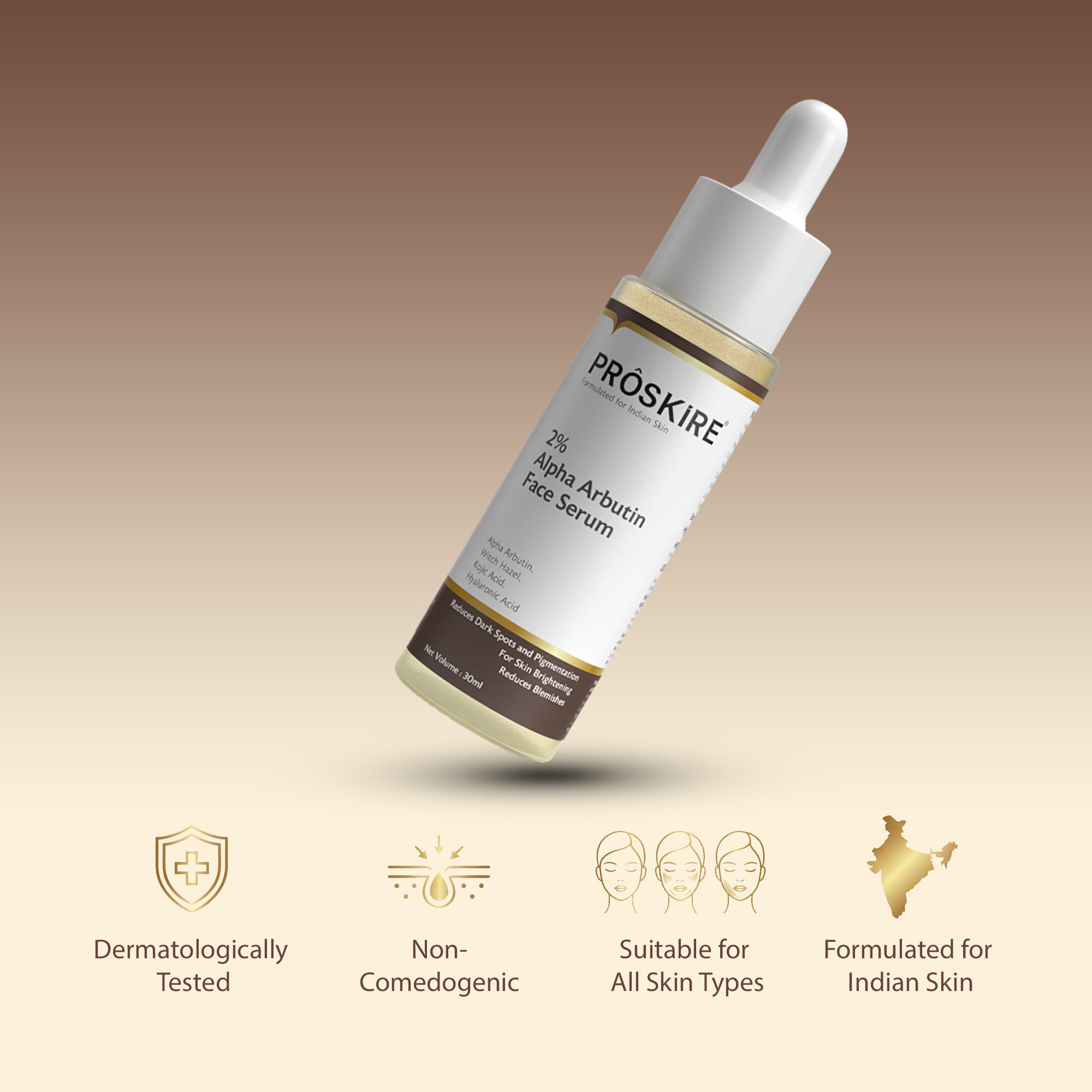 2% Alpha Arbutin Serum Targets Pigmentation & Uneven Tone (30ml)
