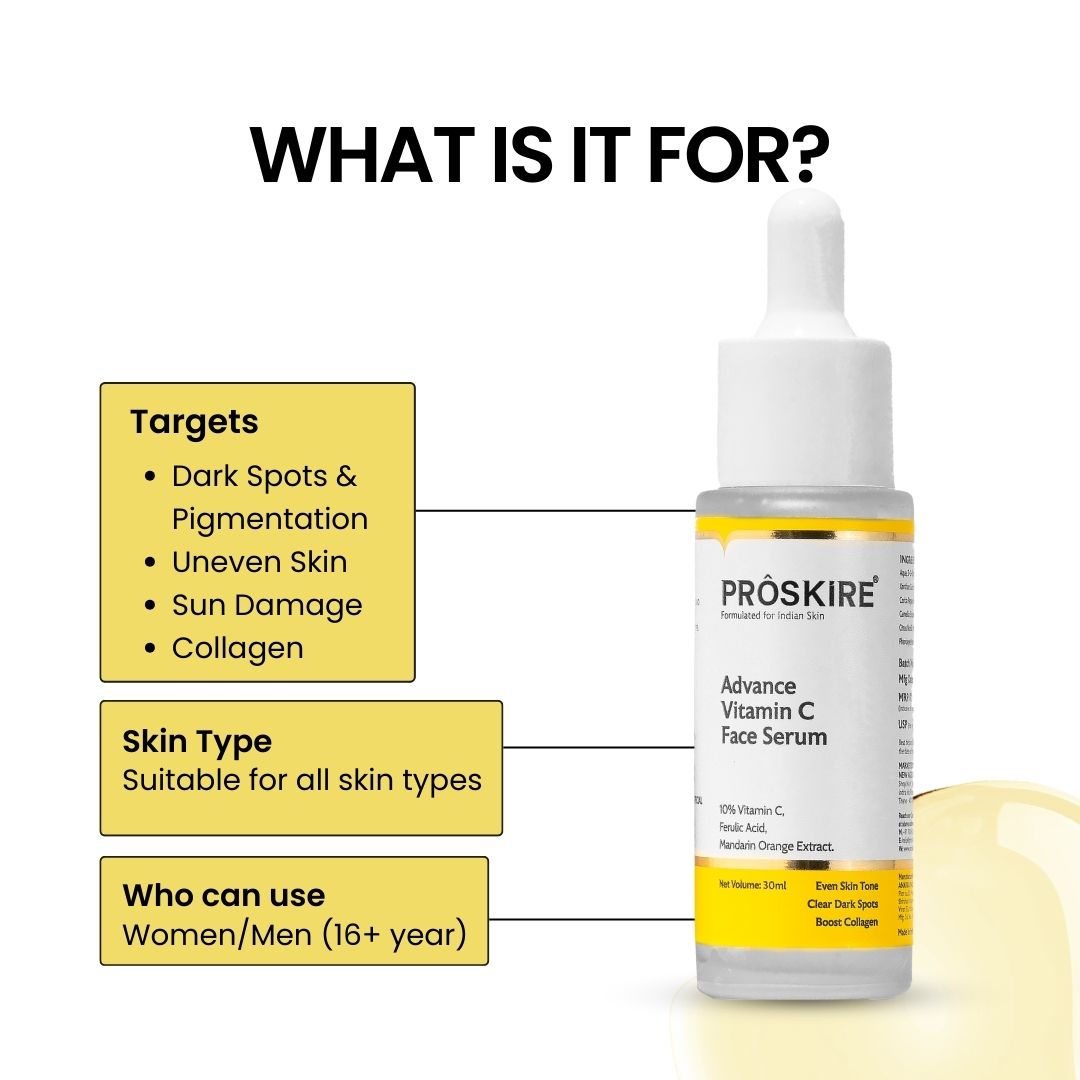 10% Advance Vitamin C Face Serum – Proskire