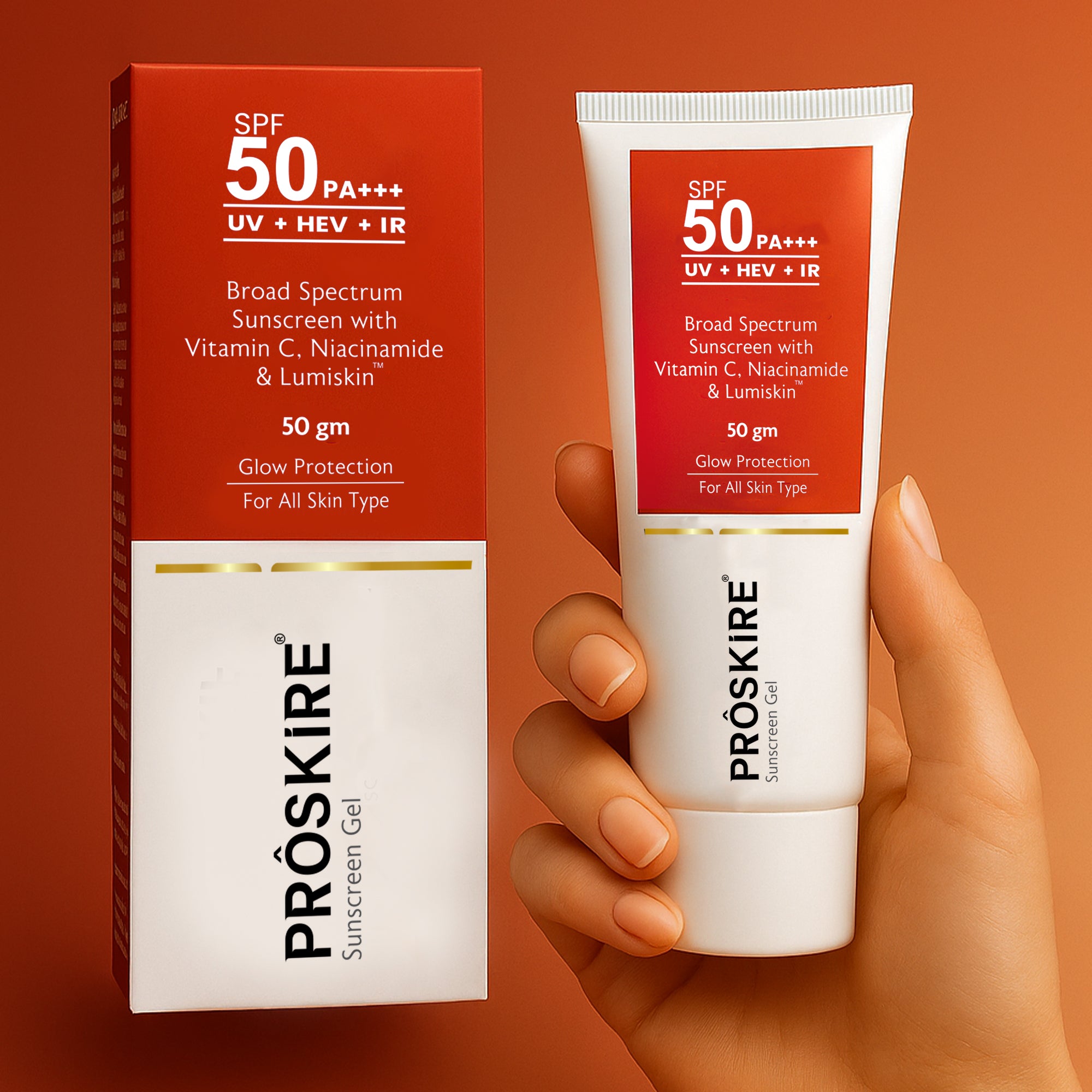 Sunscreen Gel SPF 50 PA Non-Greasy UV Protection
