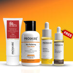 Vitamin C Skincare Combo  Serum + Face Wash + SPF 50 Sunscreen Combo With Alpha