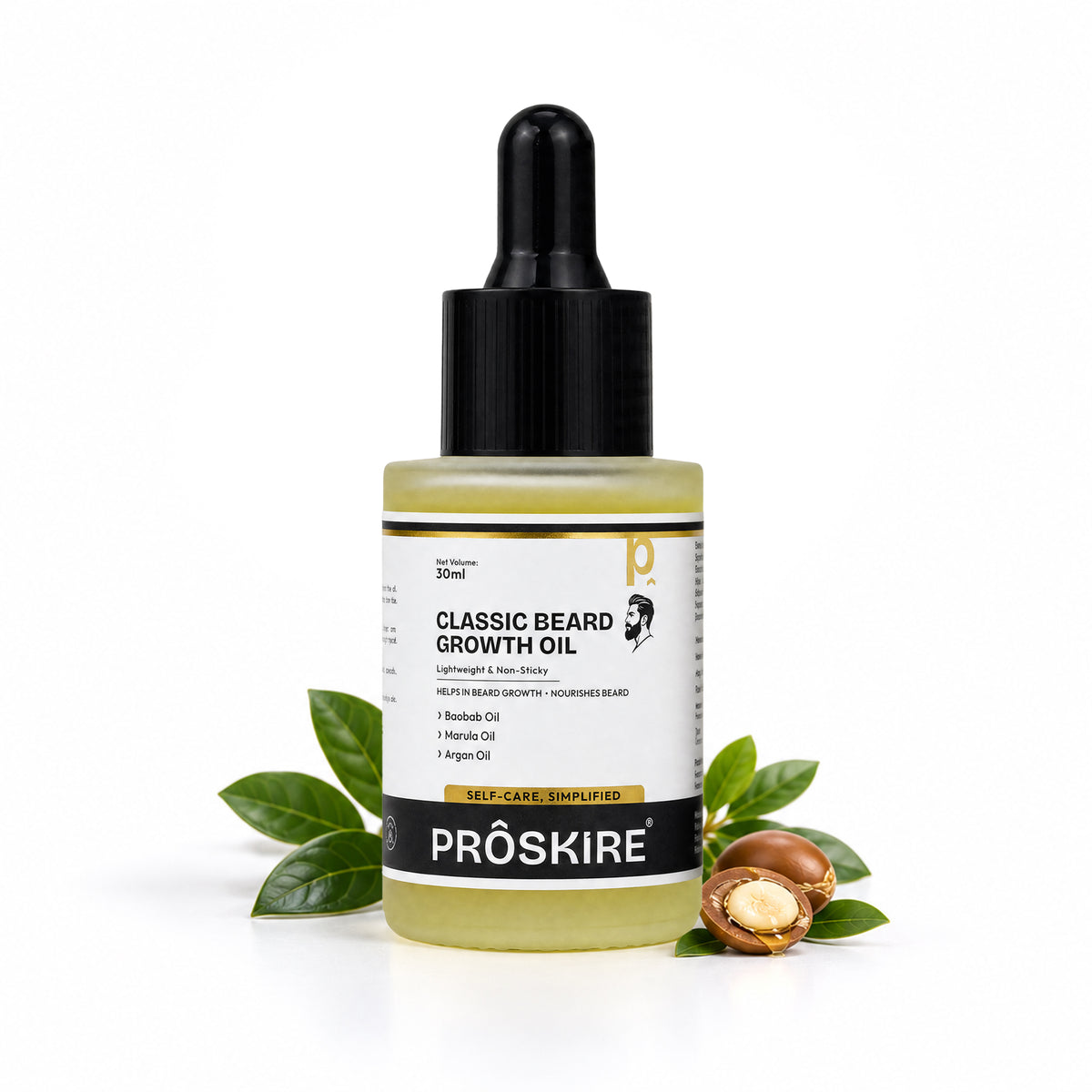 Proskire Classic Beard Growth Oil 30ml