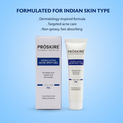 Acne Spot Gel for Pimples, Blackheads & Breakouts 20g