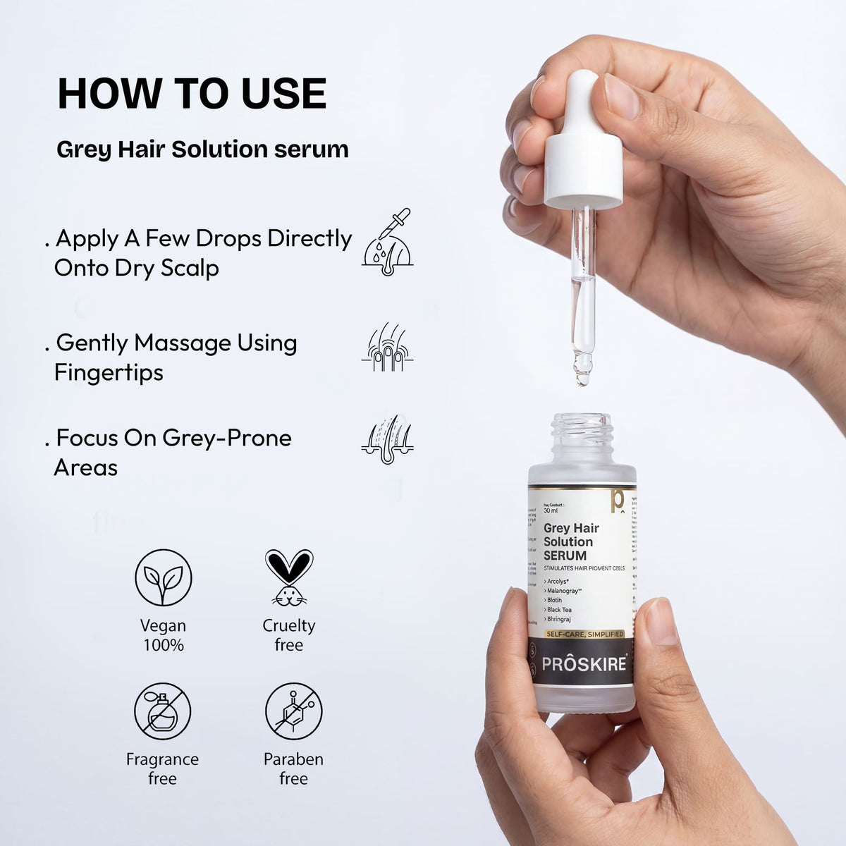 Grey Hair Solution Serum 30ml