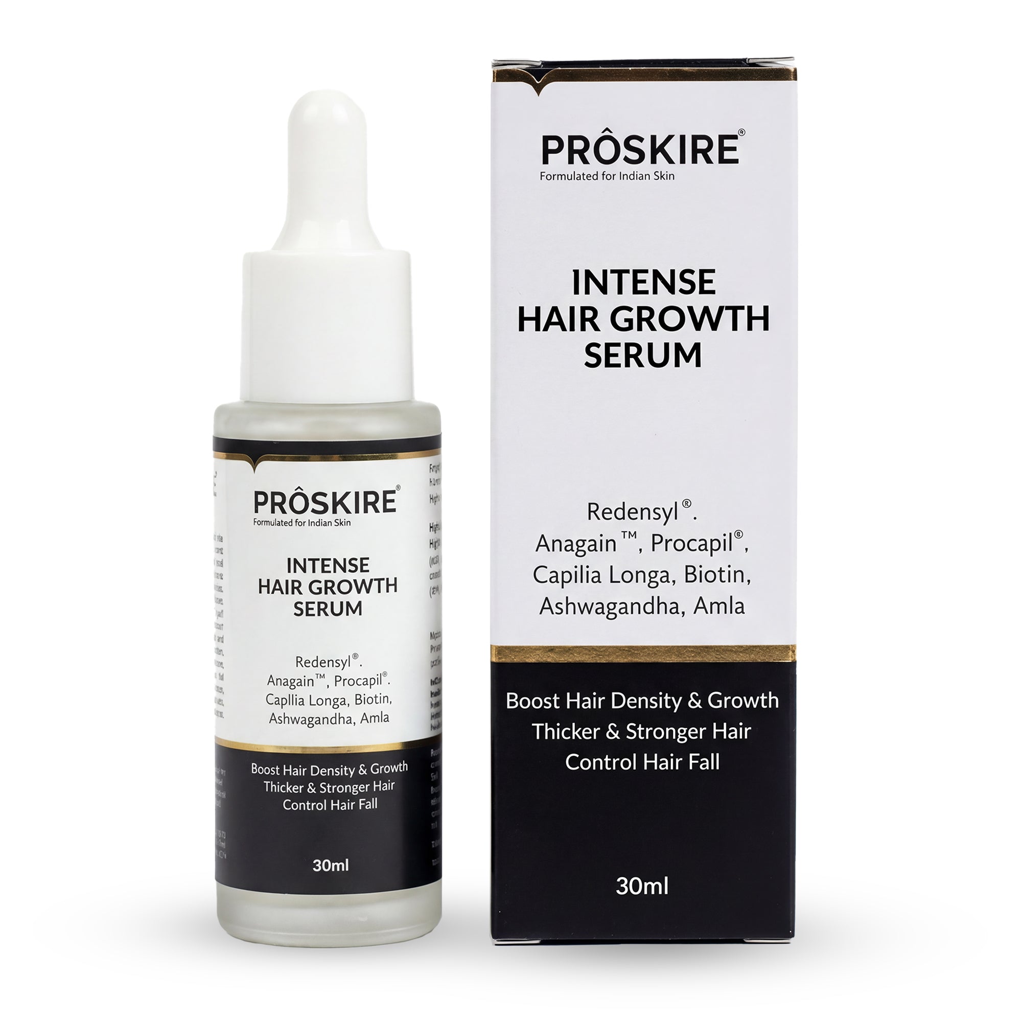 Hair Growth Serum Pack of 2 (30 ml Each) | Hair Fall Control & Regrowth Treatment