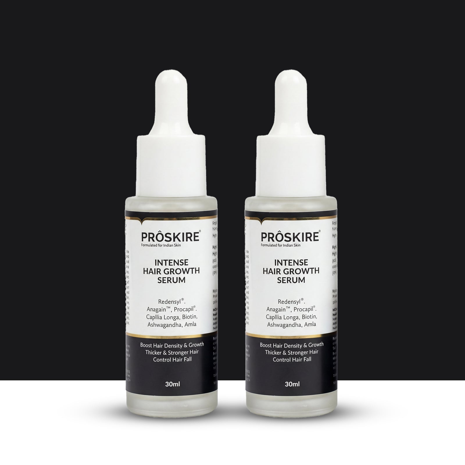 Hair Growth Serum Pack of 2 (30 ml Each) | Hair Fall Control & Regrowth Treatment