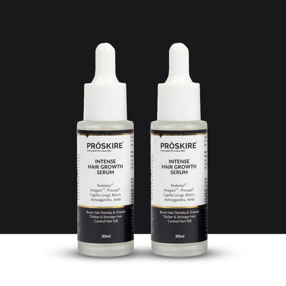Hair Growth Serum Pack of 2 (30 ml Each) | Hair Fall Control & Regrowth Treatment