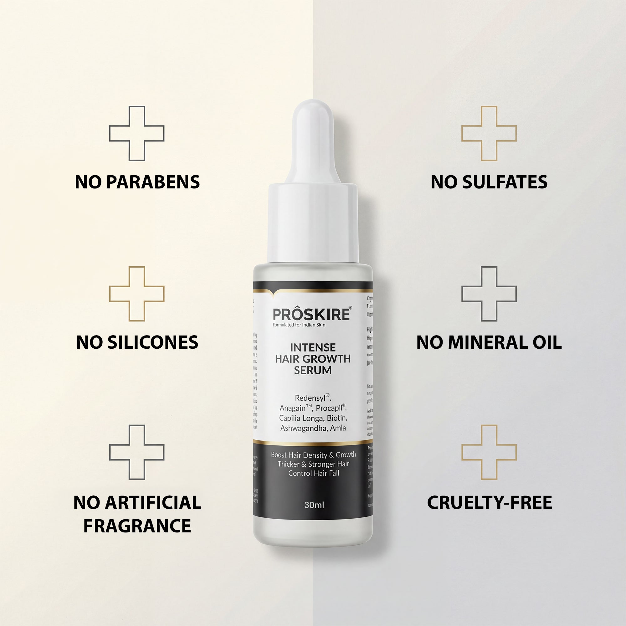 Hair Growth Serum Pack of 2 (30 ml Each) | Hair Fall Control & Regrowth Treatment