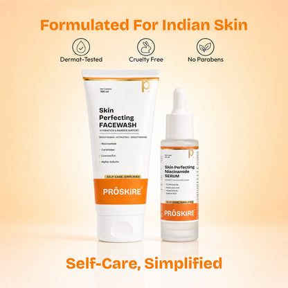 Niacinamide + Face Wash Combo Controls Oil & Minimizes Pores (130ml)