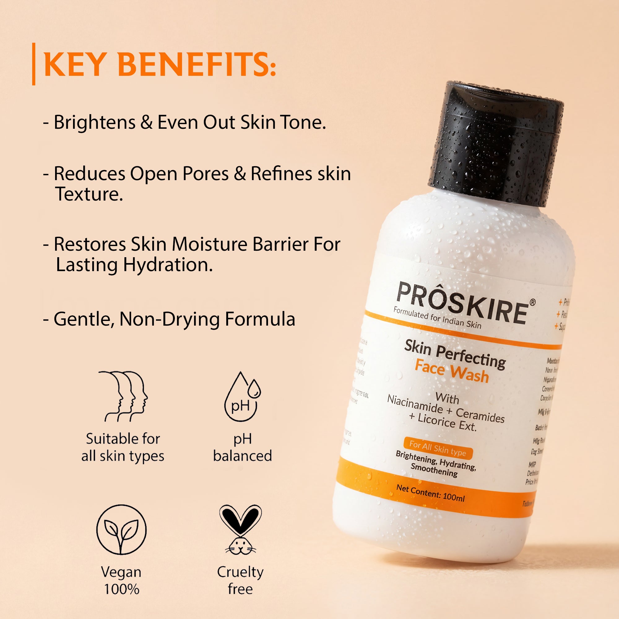 Proskire Advanced Skin Repair & Glow Combo for Brightening, Dark Spot Correction & Anti-Ageing
