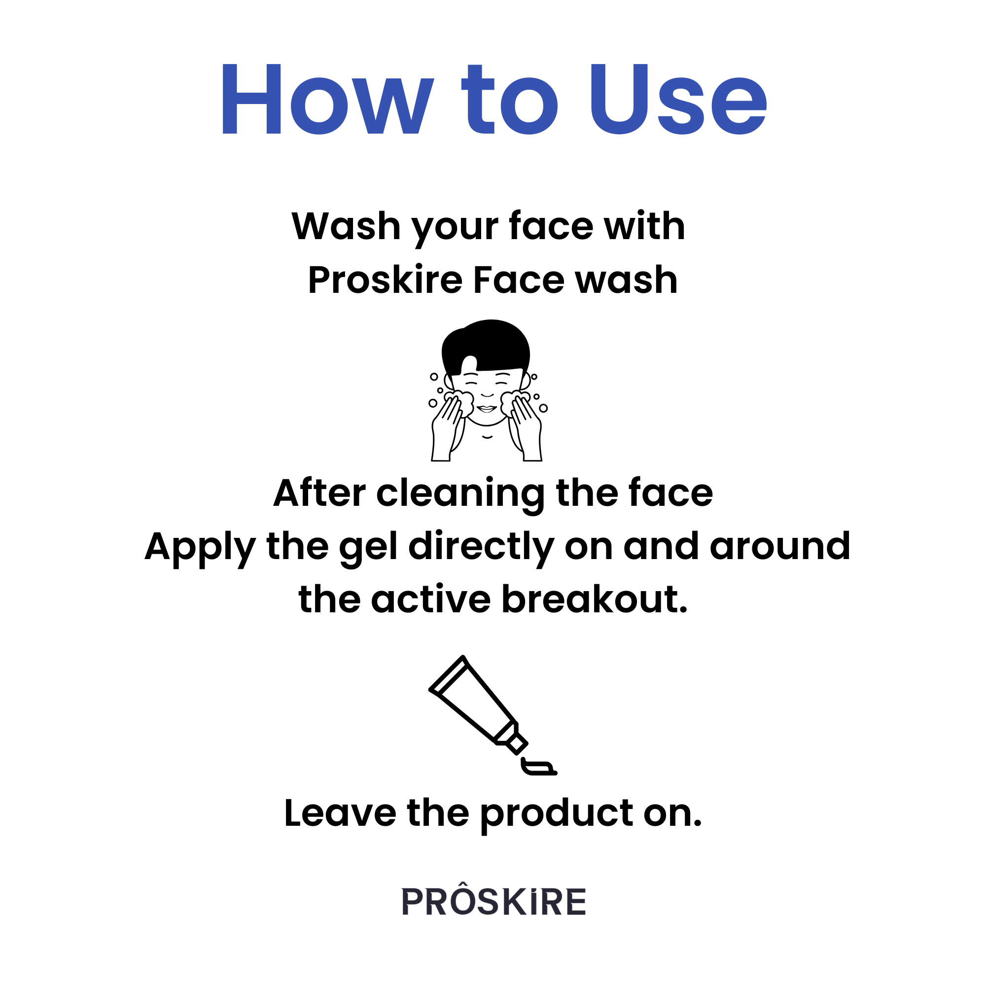 Proskire Double Action Acne Spot Gel Treatment for Acne & All Breakouts