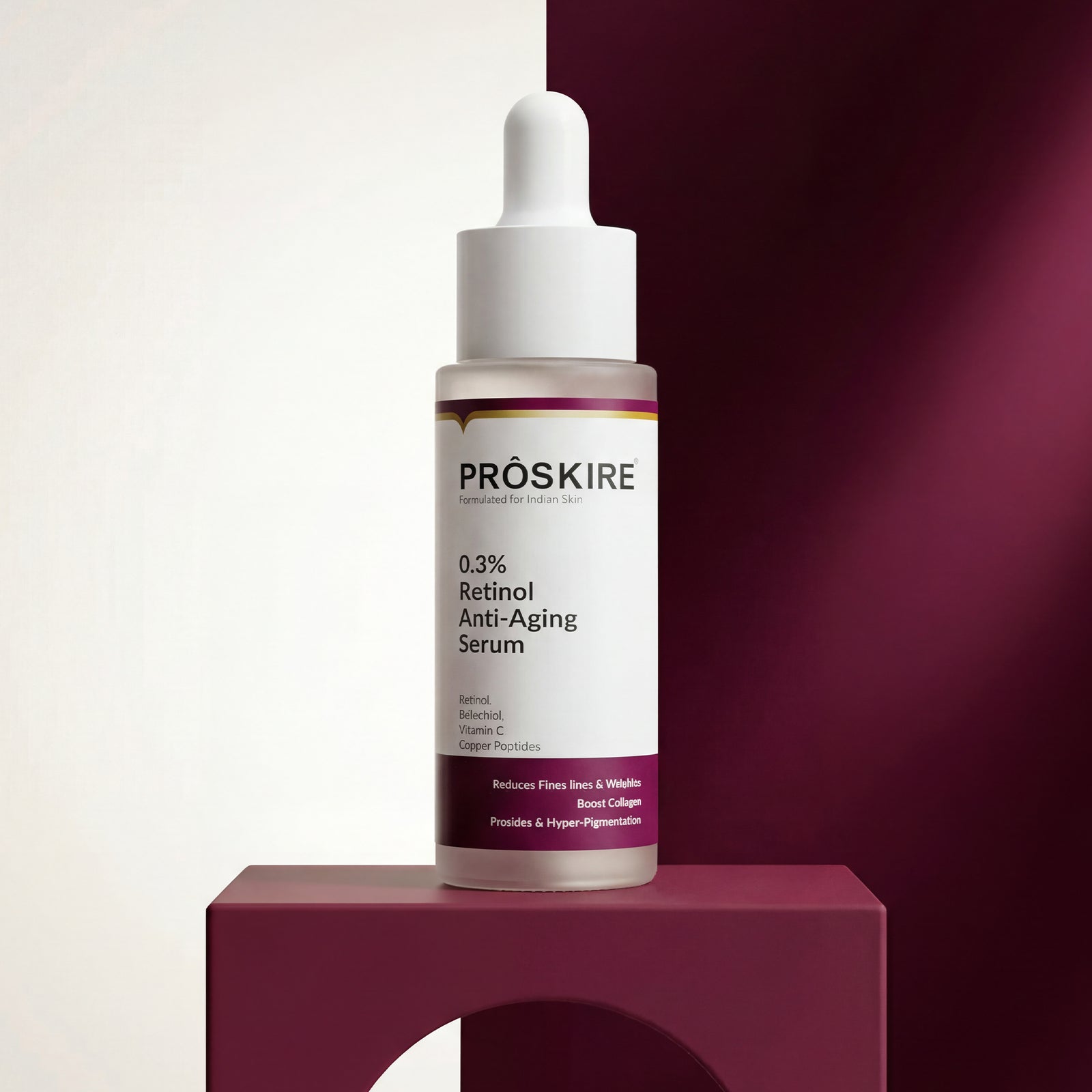 0.3% Retinol Serum Wrinkle, Fine Line & Freckle Treatment (30ml)