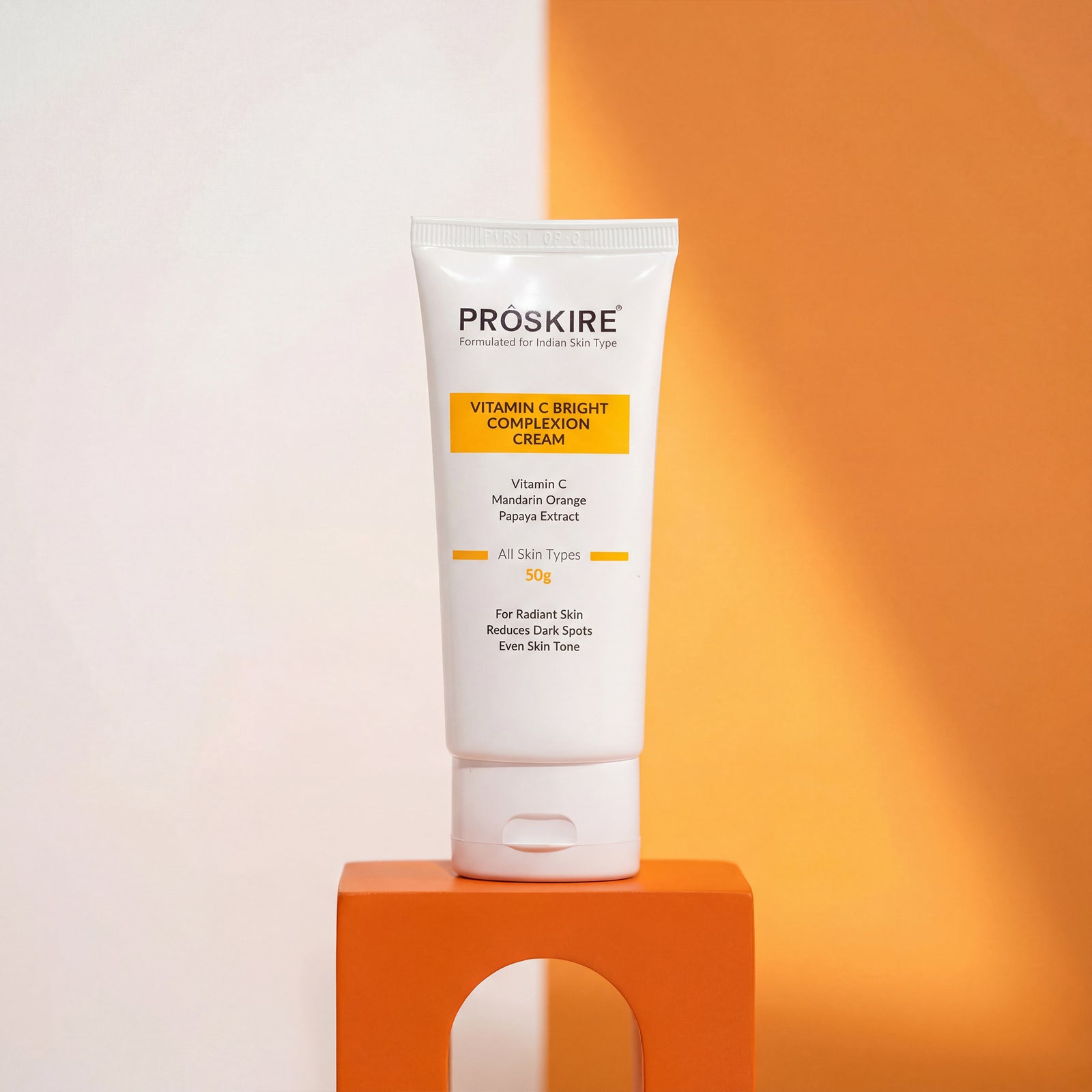 Vitamin C Brightening Cream For Dull, Uneven Skin Tone (50gm)