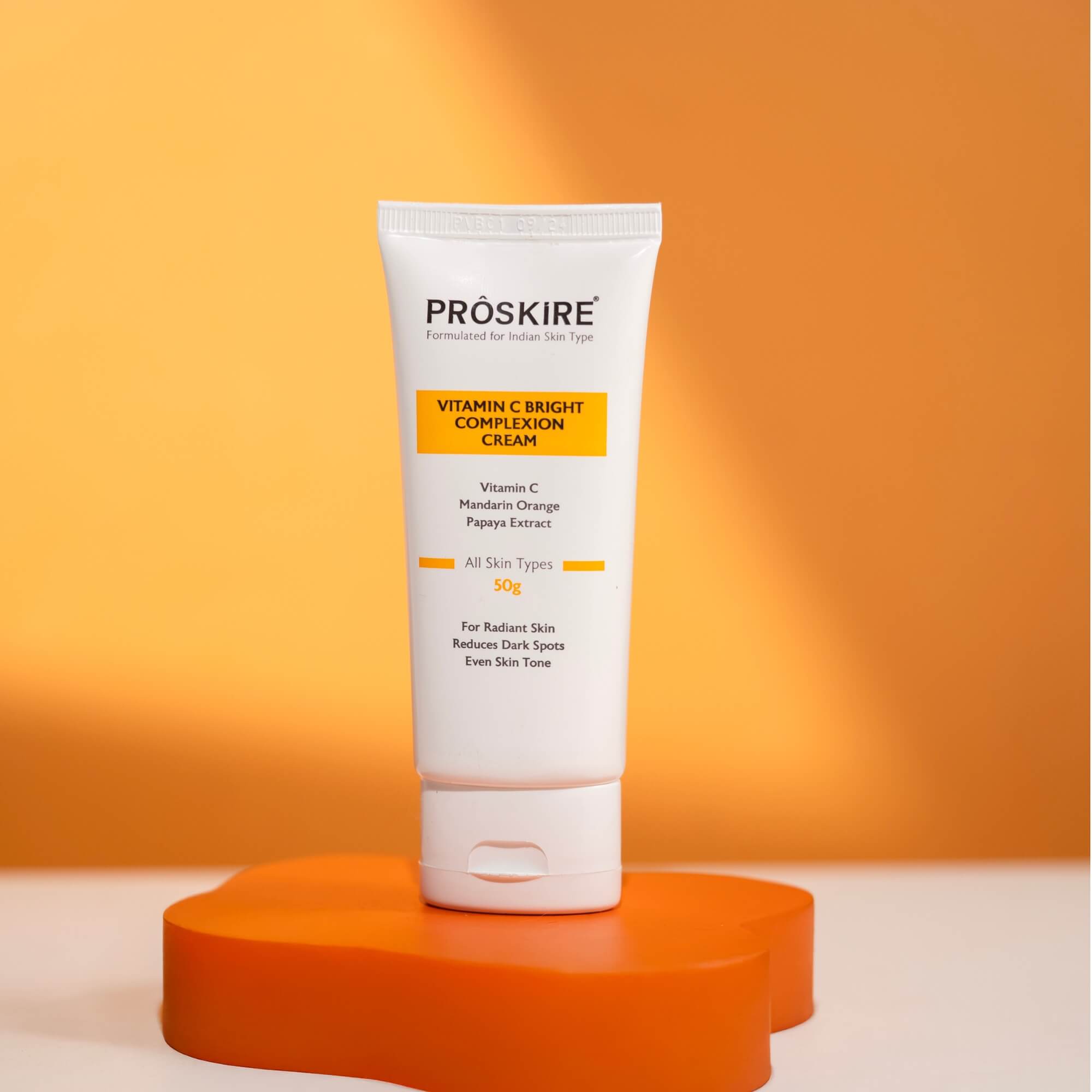 Vitamin C Brightening Cream For Dull, Uneven Skin Tone
