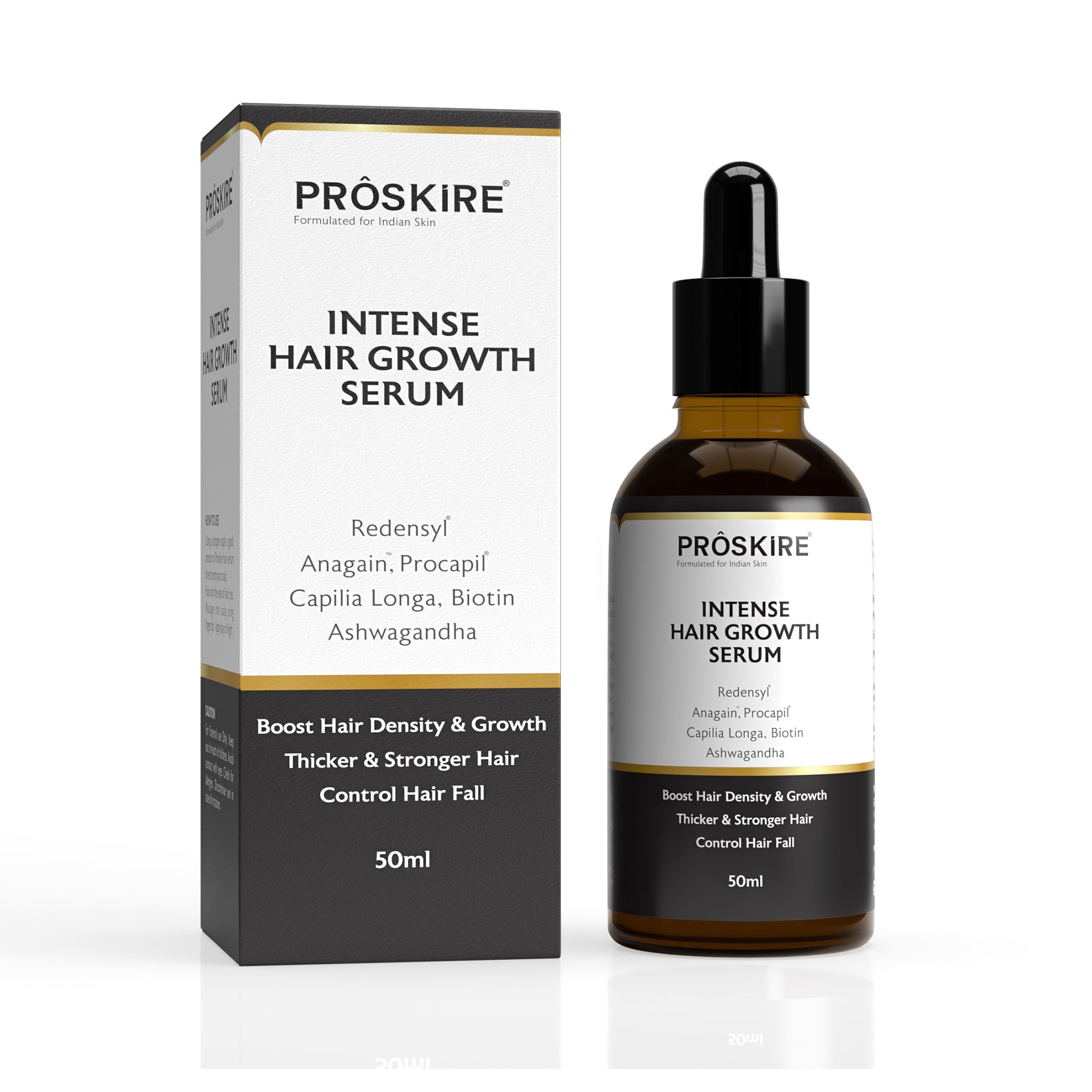 Proskire Intense Hair Growth Serum For Hair Fall Control Hair Growth Proskire Intense Hair Growth Serum For Hair Fall Control Hair Growth
