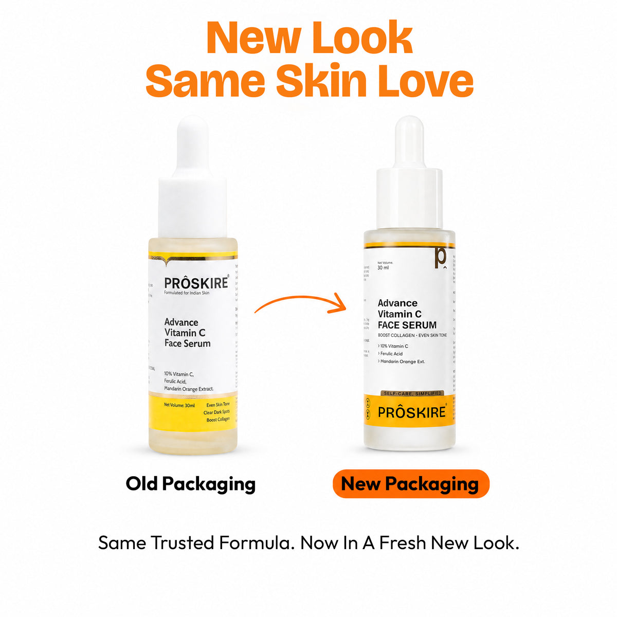Vitamin C Serum with Skin Perfecting Face Wash Combo Pack of 2 (130ml)